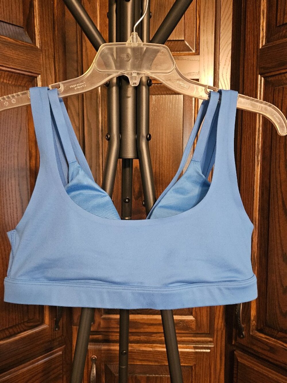 OFFLINE by Aerie The Hugger Sports Bra Blue Size Large
